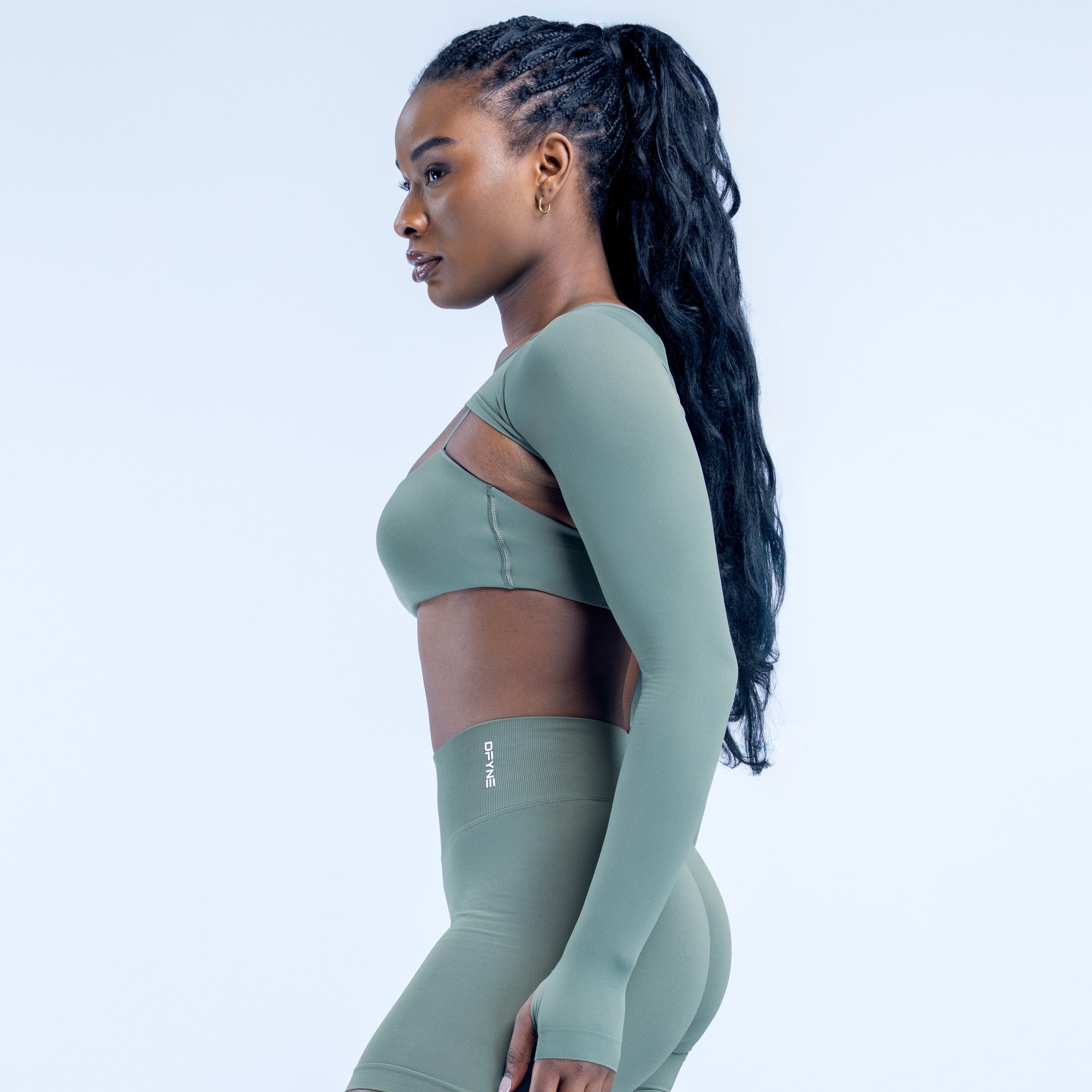 DFYNE Defy Long Sleeve Shrug