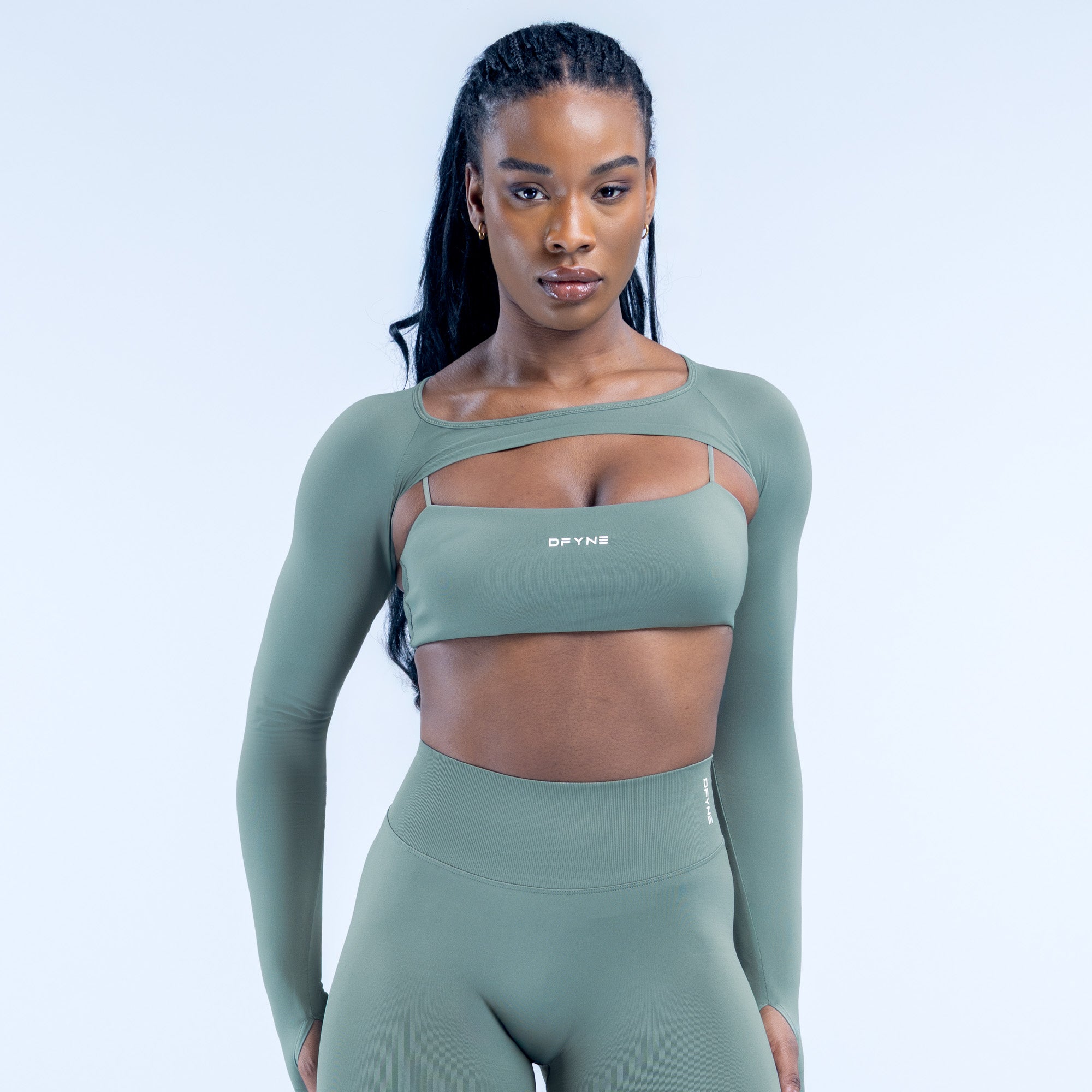 DFYNE Defy Long Sleeve Shrug